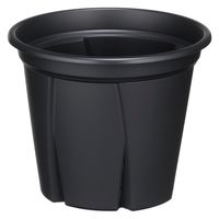 【園芸用品】アップルウェアー 根っこつよし 6号 ブラック 1個