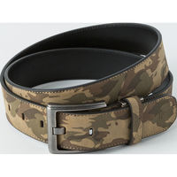 中国産業 HOP 0913-01-110 ミリタリーパターンベルトベージュ #0913-01-110 1本（直送品）