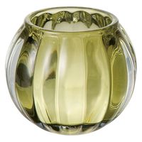 ペガサス・キャンドル キャンドルグラス スクワッシュ グリーン #8517604 1個