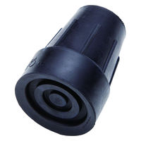 靉区作 マックスファクトリー 先ゴム(杖外径16mm用・大) 黒 16φ大 275BK