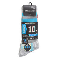 ディックコーポレーション ワークソックス甲メッシュ 先丸クルーライン3P CA-241 1組(3足入)（直送品）