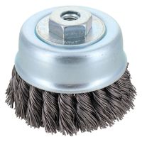三共コーポレーション カップブラシ 鋼線ヒネリ 75mm KCB-75H 1個（直送品）