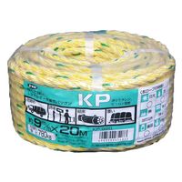 ユタカメイク ユタカ KP920 KPロープ万能パック 9mm×20m 1巻（直送品）
