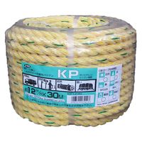 ユタカメイク ユタカ KP1230 KPロープ万能パック 12mm×30m 1巻（直送品）