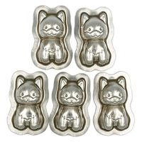 松永製作所 シルバー単品柴犬のわん吉5ヶ入り MS205 1組（直送品）