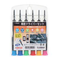 新亀製作所 精密ドライバーセット No.179-S 1セット（直送品