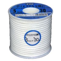 ユタカメイク ユタカ ポリエステル金剛ロープボビン 5×30m RSX-3 1巻