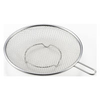 ヨシカワ 生活のかたち ステンレス平ざる22cm SJ3600 1個