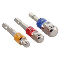 三共コーポレーション 3pcs.ソケットアダプターセット TSA-3ST 1セット（直送品）