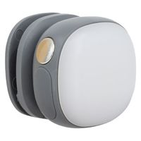 ムサシ 充電式 護衛さんライト チャコールグレー WRC-14CG 1個