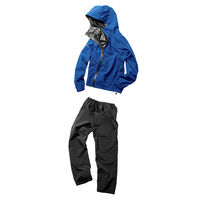 Makku(マック) フレックスフィットレインスーツ AS-5130 ブルーL 1着（直送品）