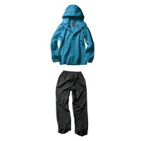 Makku(マック) パノラマバッグインレインスーツ AS-5140 スカイブルーLL 1着（直送品）