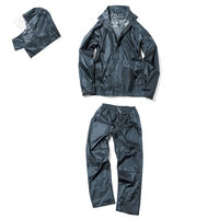 Makku(マック) デュアルフィットレインスーツ AS-5160 ネイビー4L 1着（直送品）