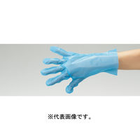 リーブル FG超ピタ手袋 ブルー 内エンボス L #2752 1箱