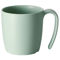 スケーター NMGS1HB 木目持ちやすいコップ 【グリーン】 653537-NMGS1HB 1個