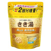 きき湯 炭酸入浴剤 カリウム芒硝炭酸湯 2回分増量 420g お湯の色 レモン色の湯（透明タイプ）1個 アース製薬