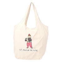 【LAKOLE/ラコレ】 （世界の名作）エコバッグ（L）