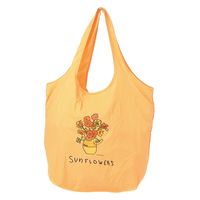 （世界の名作）エコバッグ（L） ひまわり LAKOLE/ラコレ