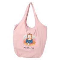 （世界の名作）エコバッグ（L） モナリザ LAKOLE/ラコレ