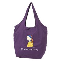 （世界の名作）エコバッグ（L） 真珠の耳飾り LAKOLE/ラコレ