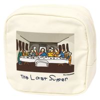 （世界の名作）スクエアポーチ ラストサパー LAKOLE/ラコレ