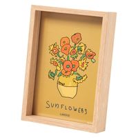 （世界の名作）フォトフレーム ひまわり LAKOLE/ラコレ