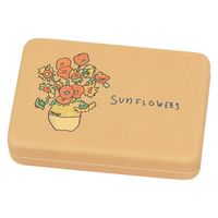 （世界の名作）ハード小物ケース ひまわり LAKOLE/ラコレ