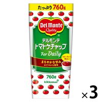 トマトケチャップ For Daily 760g 1セット（1本×3） キッコーマン