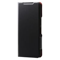 エレコム arrows We2 ケース レザー 手帳型 衝撃吸収 超軽量 薄型 ネイビー PM-F241PLFU