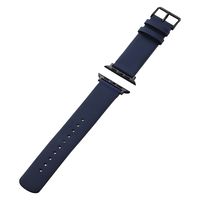 アップルウォッチバンド (49 45 44 42mm) レザー ベルト ネイビー AW-45BDLNV エレコム 1個（直送品）