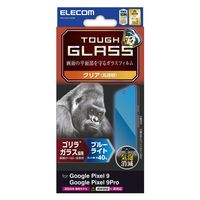 P242 ガラスフィルム 高透明 ブルーライトカット ゴリラ 薄型 表面硬度10H PM-P242FLGOBL エレコム 1個（直送品）