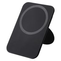 スマホスタンド MagSafe iPhone用 マグネット 簡単脱着 軽量 ブラック PWDSMSTCCBK エレコム 1個