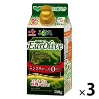 【紙パック】JOYL オリーブオイルブレンド ユーロリーブ 300g 1セット（1本×3） J-オイルミルズ