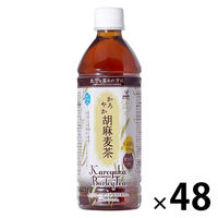 【機能性表示食品】富永貿易 神戸居留地 かろやか胡麻麦茶 500ml 1セット（48本）
