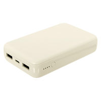 OWLTECH Type-C 入出力対応 10000mAh 小型軽量モバイルバッテリー OWL-LPB10012-KI 1個（直送品）