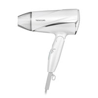 ヘアドライヤー マイナスイオン 大風量 速乾 軽量 1200W 折りたたみ ホワイト TD330B-W/E テスコム 1個（直送品）