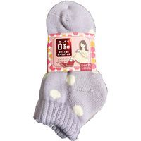 ディックコーポレーション もっちり日和 アンクル 2P水玉 CA-328 1セット(2個×3)（直送品）