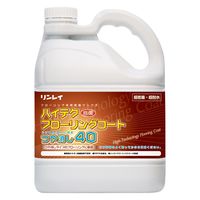 リンレイ ハイテクフローリングコート つや消し40 エコボトル 4Ｌ  樹脂ワックス 612731　1本