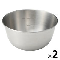 無印良品 ステンレスボール XXS 約直径11×高さ5.5cm 1セット（1個×2） 良品計画