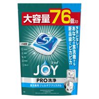 ジョイ JOY PRO洗浄 食洗機用 ジェルタブ クリスタル 大容量 1袋（76個入） 食洗機用洗剤 P＆G