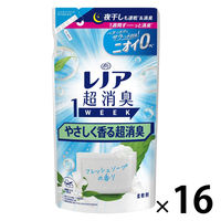 レノア 超消臭1WEEK 超消臭 フレッシュソープ 詰め替え 370mL 1箱（16個入） 柔軟剤 P＆G