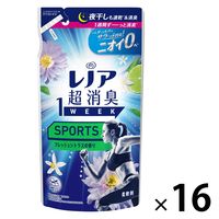 レノア 超消臭1WEEK SPORTS フレッシュシトラス 詰め替え 370mL 1箱（16個入） 柔軟剤 P＆G