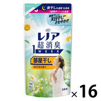 レノア 超消臭1WEEK 部屋干し おひさまの香り 詰め替え 370mL 1箱（16個入） 柔軟剤 P＆G