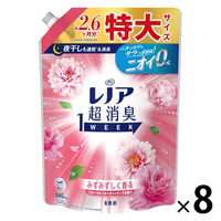 レノア 超消臭1WEEK フローラルフルーティーソープ 詰め替え 特大 840mL 1セット（1個×8） 柔軟剤 P＆G