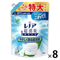 レノア 超消臭1WEEK 超消臭 フレッシュソープ 詰め替え 特大 840mL 1セット（1個×8） 柔軟剤 P＆G