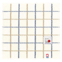 ニシオ 今治タオル ハンカチ アイボリー IBT504IV 1セット(5枚)（直送品）