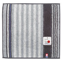 ニシオ 今治タオル ハンカチ グレー IBT505GY 1セット(5枚)（直送品）