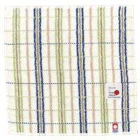 ニシオ 今治タオル ハンカチ アイボリー IBT506IV 1セット(5枚)（直送品）