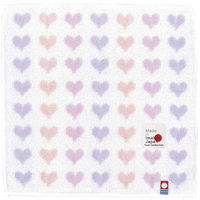 ニシオ 今治タオル ハンカチ ピンク IBT509PI 1セット(5枚)（直送品）