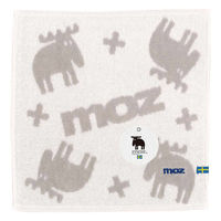 ニシオ moz タオル ハンカチ OFFWH MZT6613OFFWH 1セット(5枚)（直送品）